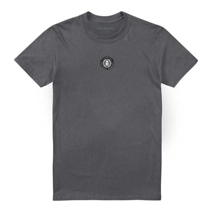 Charcoal - Front - Stargate SG-1 Unisex Adult National Intelligence Department Logo T-Shirt