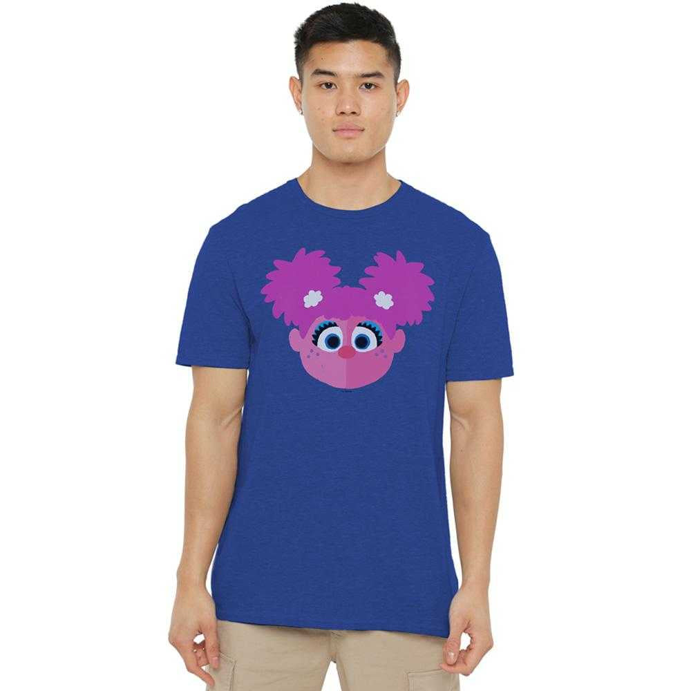 Royal Blue - Lifestyle - Sesame Street Unisex Adult Aura Abby Cadabby Heather T-Shirt