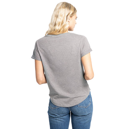 Heather Grey - Back - Sesame Street Womens-Ladies Group T-Shirt
