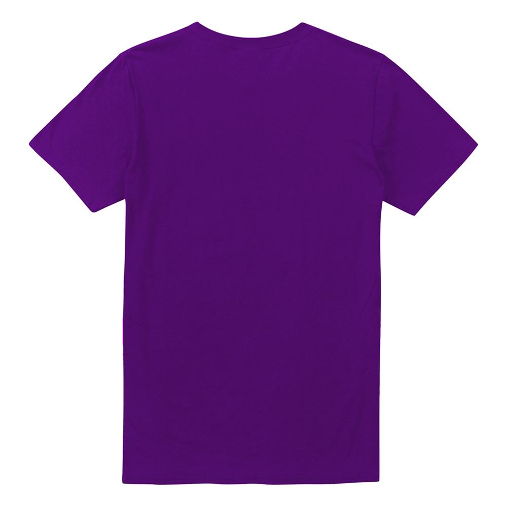 Purple - Back - MTV Unisex Adult Unplugged Distressed Logo T-Shirt