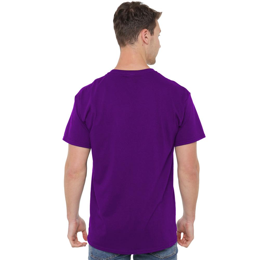 Purple - Pack Shot - MTV Unisex Adult Unplugged Distressed Logo T-Shirt