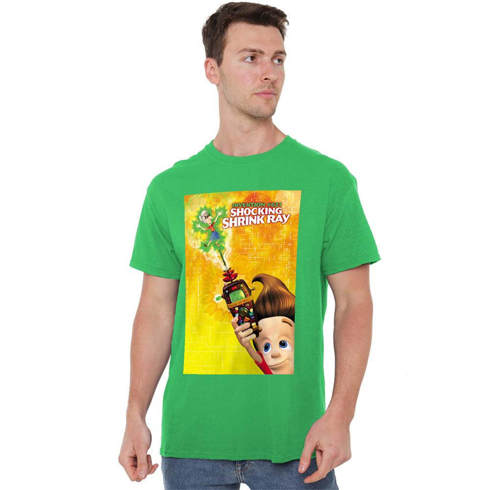 Kelly Green - Lifestyle - Jimmy Neutron Unisex Adult Shocking Shrink Ray T-Shirt