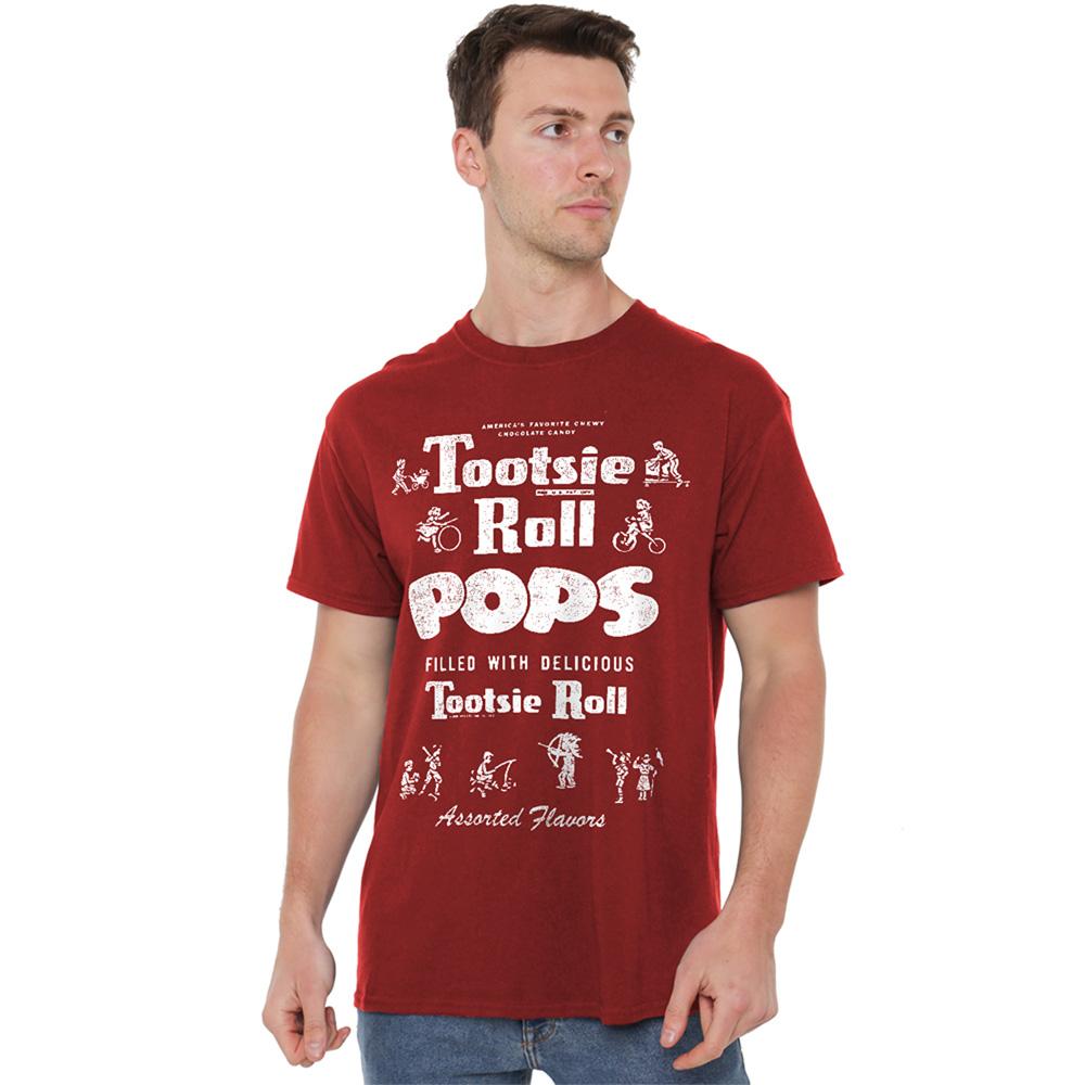Cardinal - Back - Tootsies Unisex Adult Wrapper Icons T-Shirt