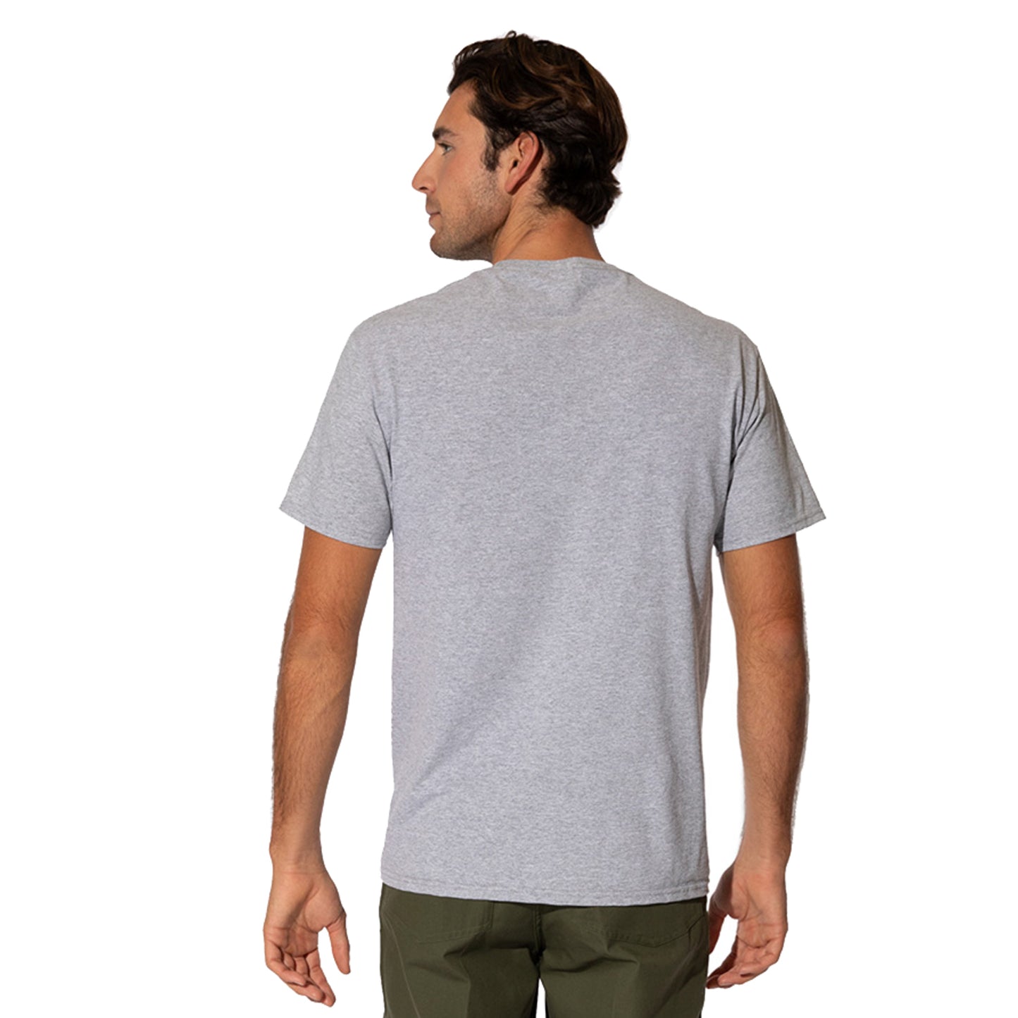 Heather Grey - Back - Sesame Street Mens Group T-Shirt