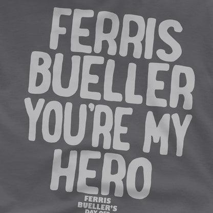 Charcoal - Side - Ferris Bueller´s Day Off Unisex Adult Bromance T-Shirt