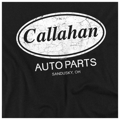 Black - Side - Tommy Boy Unisex Adult Callahan Auto Long-Sleeved T-Shirt