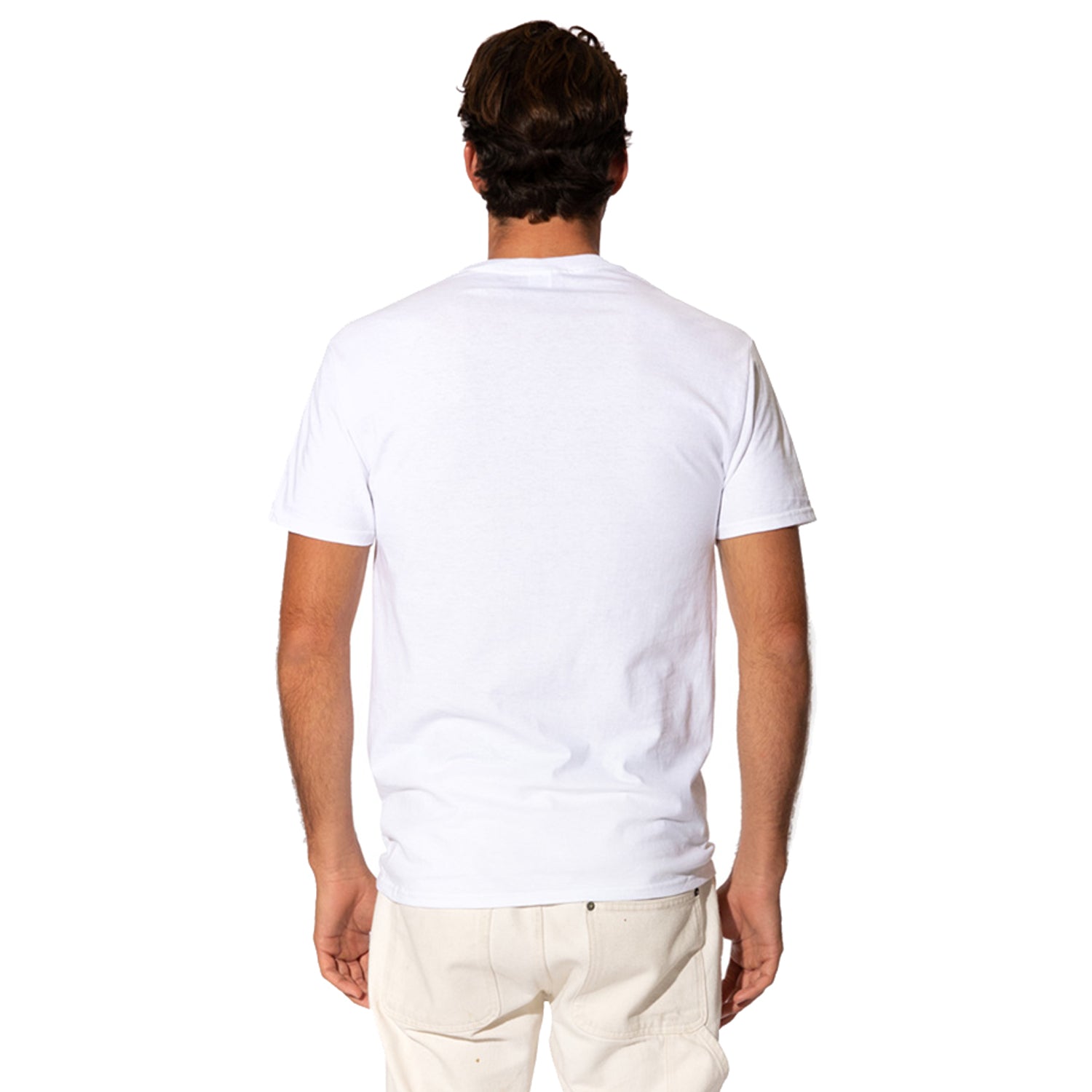 White - Back - Sesame Street Mens All The Cookies T-Shirt