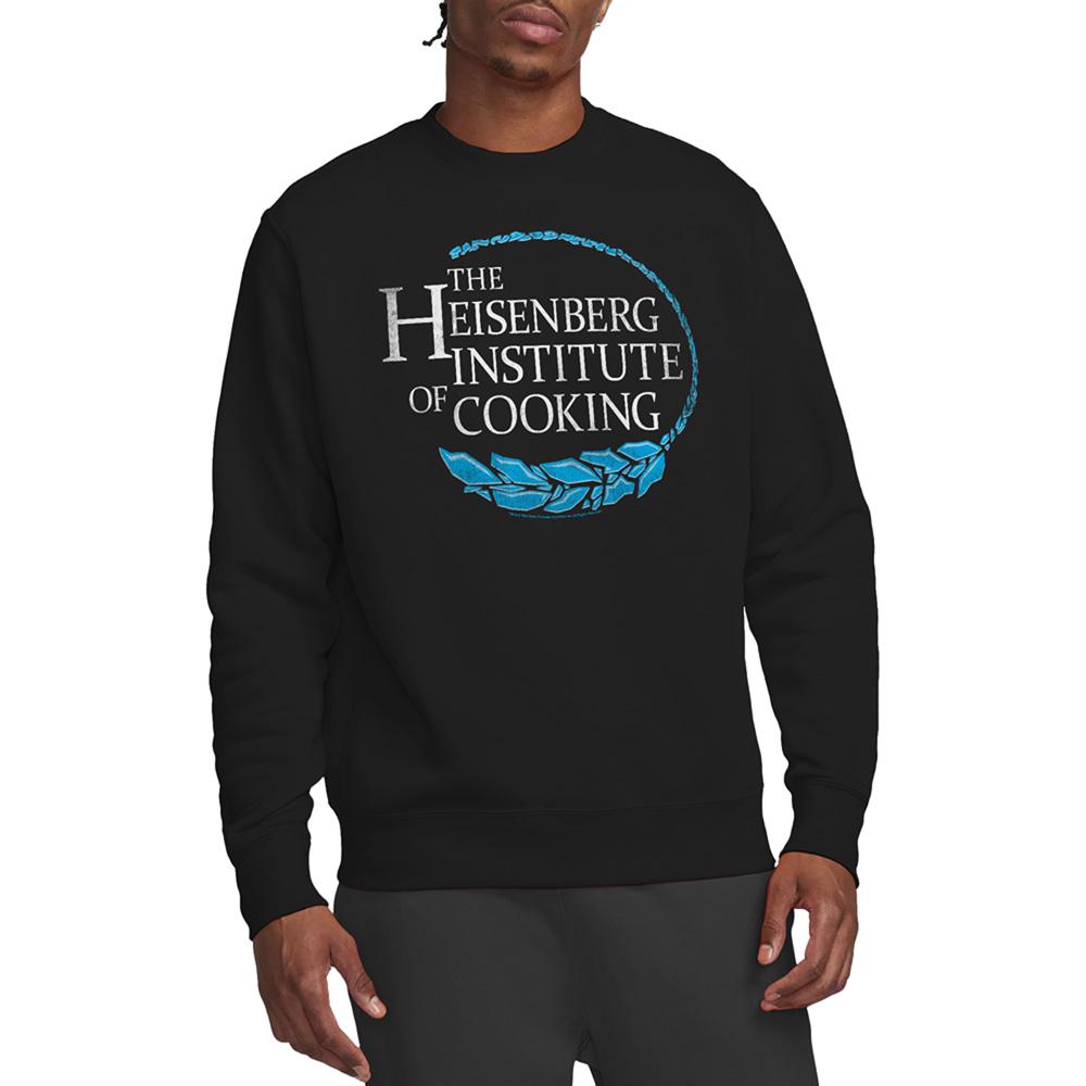 Black - Back - Breaking Bad Unisex Adult Heisenberg Institute Of Cooking Sweatshirt