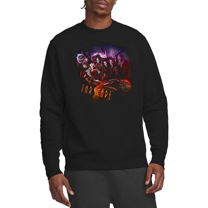 Black - Back - Farscape Unisex Adult Graphic Sweatshirt