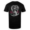 Black - Back - Cobra Kai Mens No Mercy T-Shirt