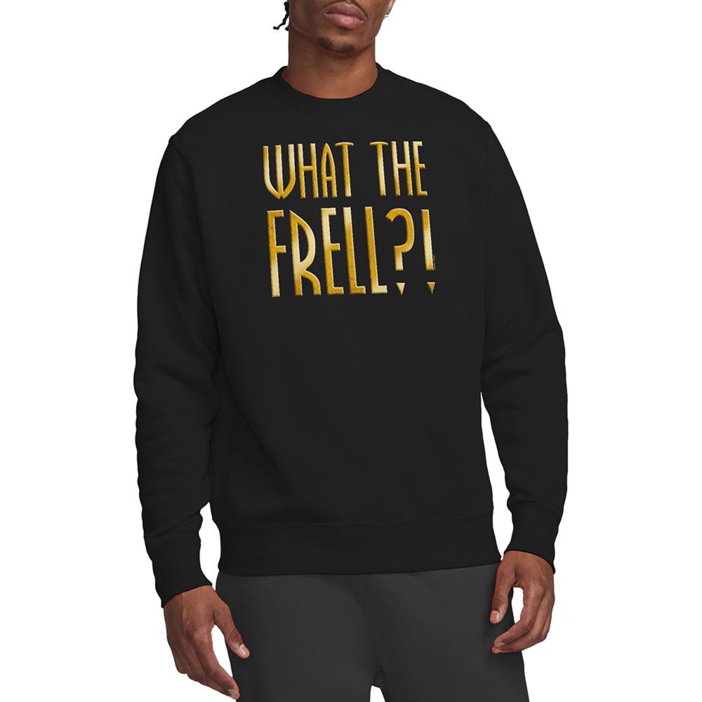 Black - Back - Farscape Unisex Adult What The Frell Sweatshirt