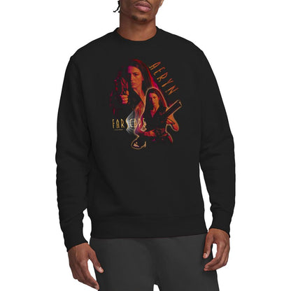 Black - Back - Farscape Unisex Adult Aeryn Sweatshirt