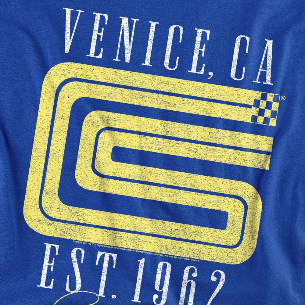 Royal Blue - Side - Carroll Shelby Unisex Adult CS Venice Logo Sweatshirt