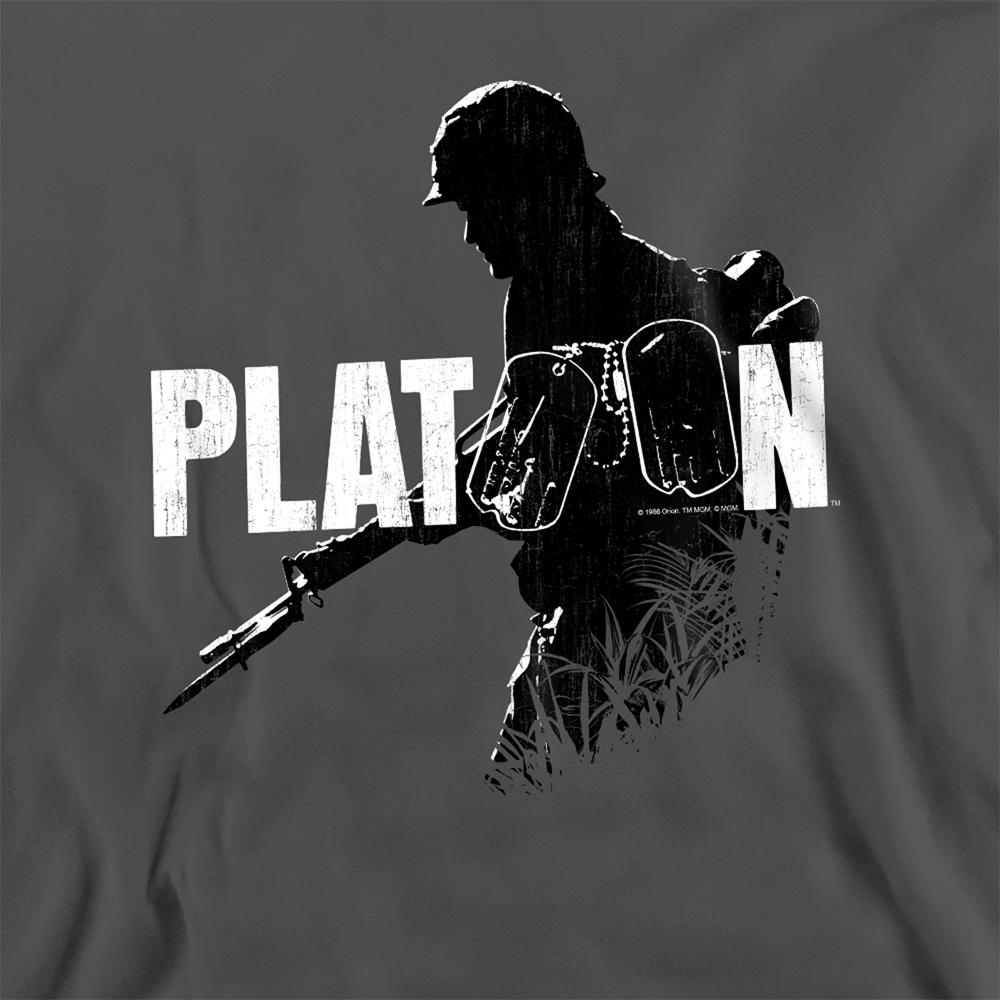 Charcoal - Side - Platoon Unisex Adult Shadow Of War Sweatshirt