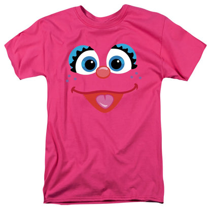 Azalea - Front - Sesame Street Mens Abby Cadabby Face T-Shirt
