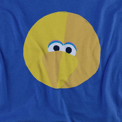 Royal Blue - Side - Sesame Street Unisex Adult Big Bird Beak Sweatshirt