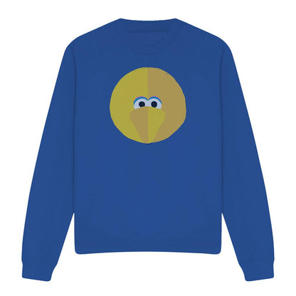 Royal Blue - Front - Sesame Street Unisex Adult Big Bird Beak Sweatshirt