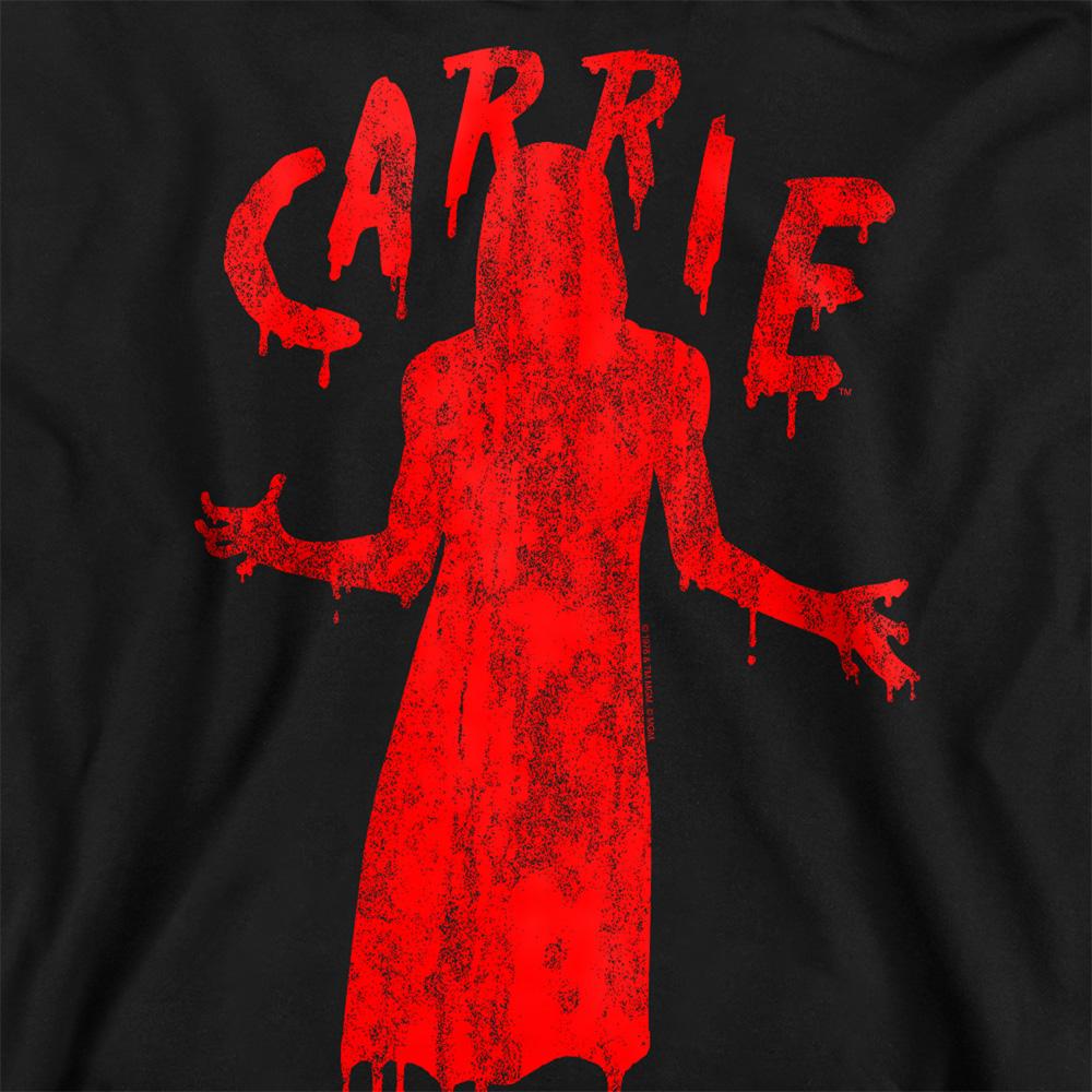Black - Side - Carrie Unisex Adult Silhouette Sweatshirt