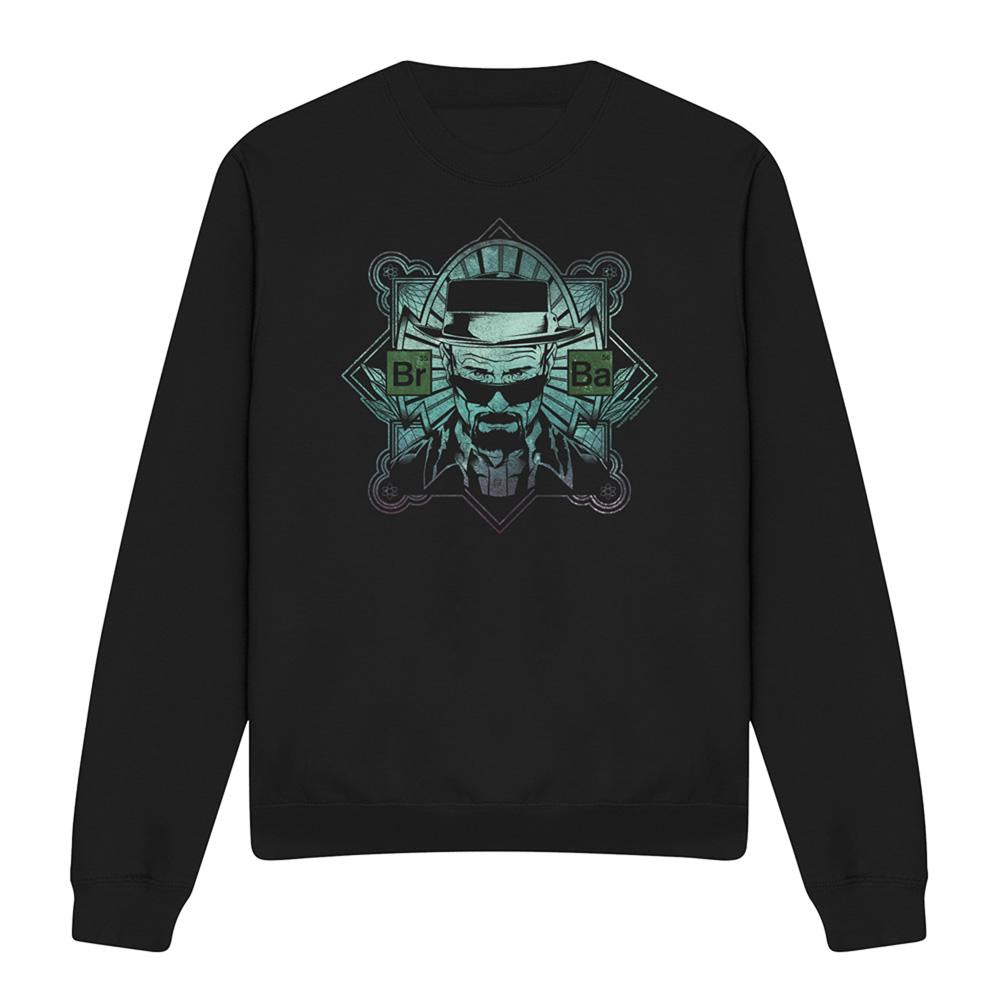 Black - Front - Breaking Bad Unisex Adult The Man Sweatshirt