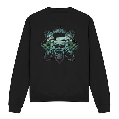 Black - Front - Breaking Bad Unisex Adult The Man Sweatshirt