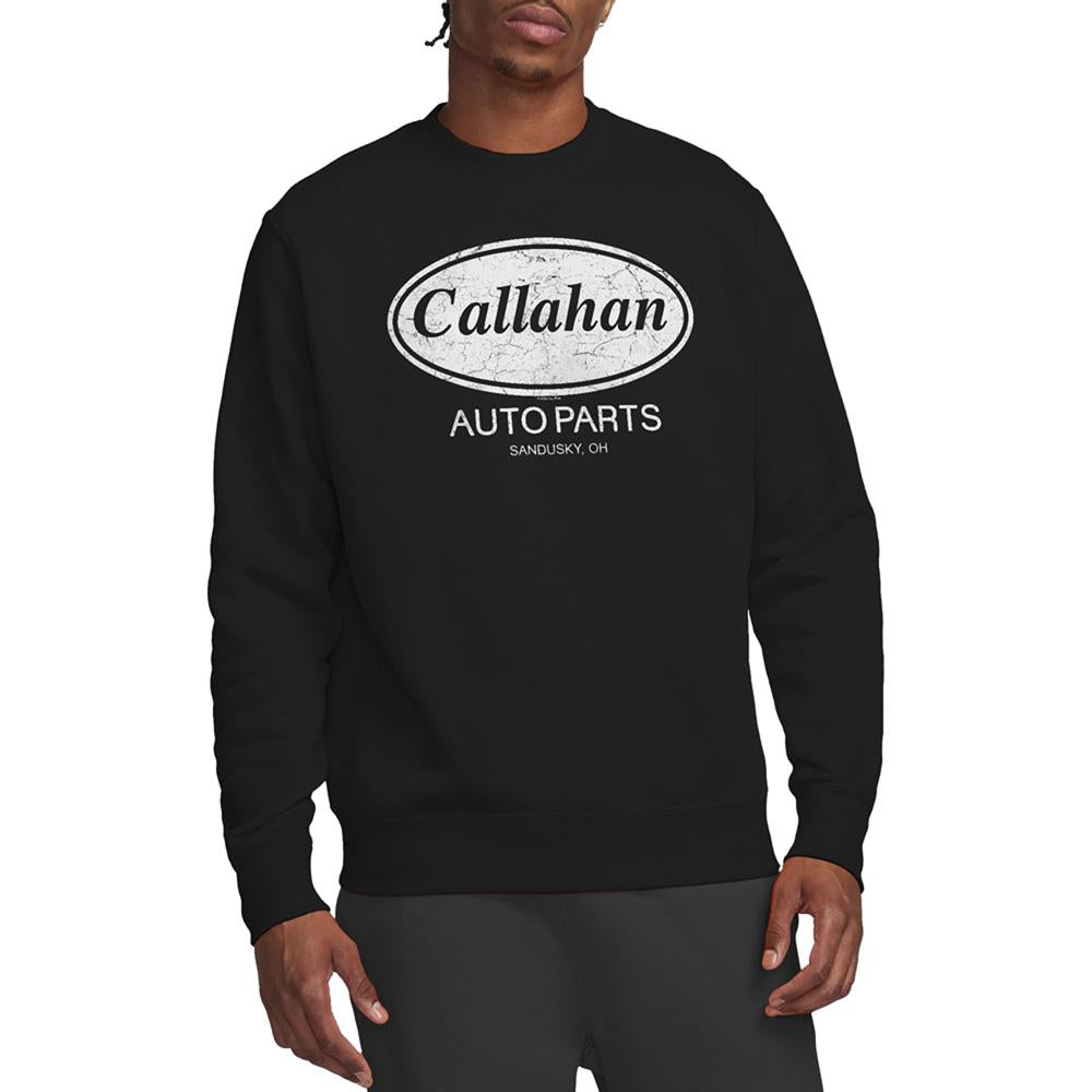 Black - Back - Tommy Boy Unisex Adult Callahan Auto Sweatshirt