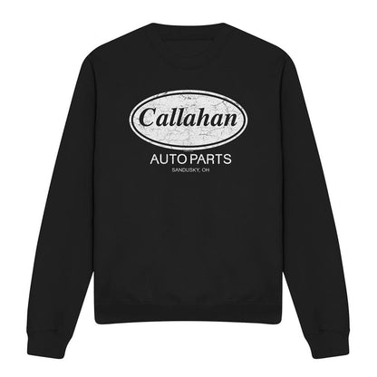 Black - Front - Tommy Boy Unisex Adult Callahan Auto Sweatshirt