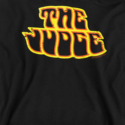 Black - Side - Pontiac Unisex Adult The Judge Logo Sweatshirt