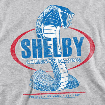 Athletic - Side - Carroll Shelby Unisex Adult American Racing Heather Sweatshirt