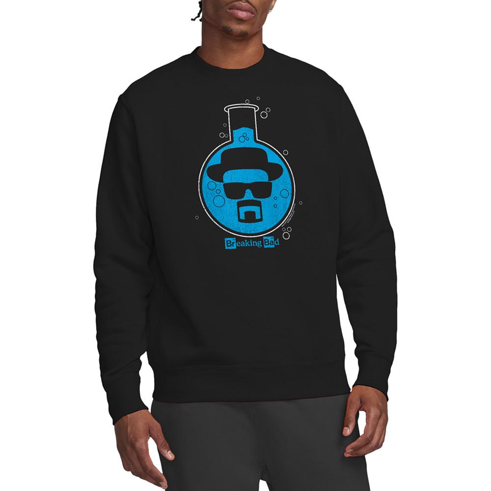 Black - Back - Breaking Bad Unisex Adult Bad Breaker Sweatshirt