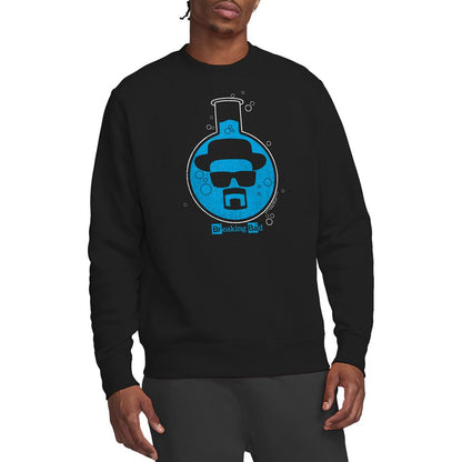 Black - Back - Breaking Bad Unisex Adult Bad Breaker Sweatshirt