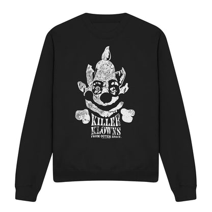 Black - Front - Killer Klowns From Outer Space Unisex Adult Kreepy Sweatshirt