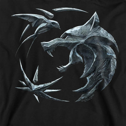 Black - Side - The Witcher Unisex Adult Destiny Crest Sweatshirt