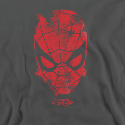 Charcoal - Side - Marvel Unisex Adult Webhead Sweatshirt