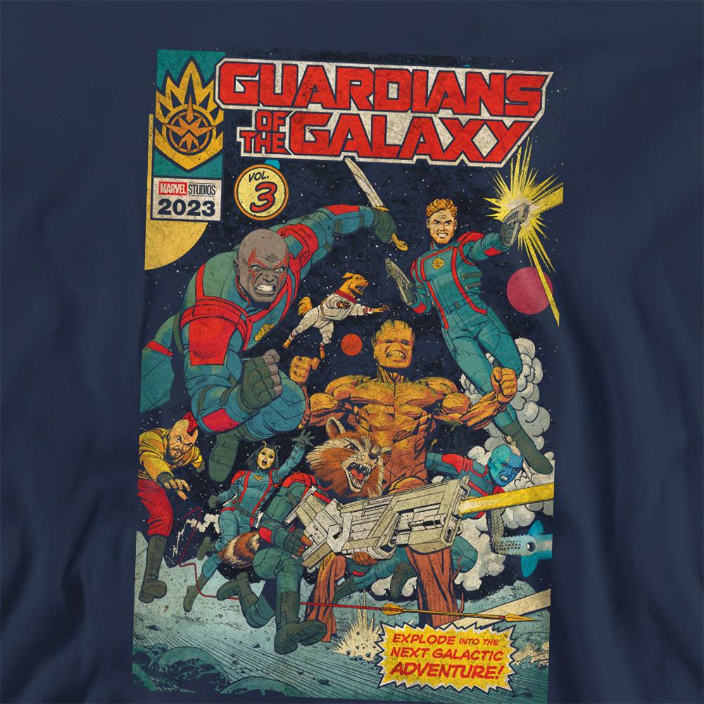 Navy - Side - Guardians Of The Galaxy Volume 3 Unisex Adult Sweatshirt