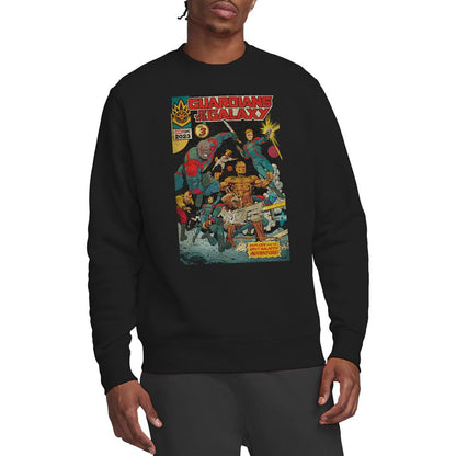 Black - Back - Guardians Of The Galaxy Volume 3 Unisex Adult Sweatshirt