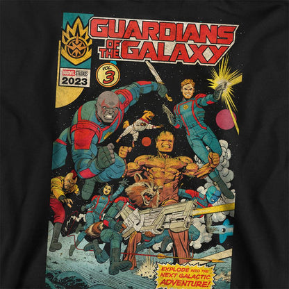 Black - Side - Guardians Of The Galaxy Volume 3 Unisex Adult Sweatshirt