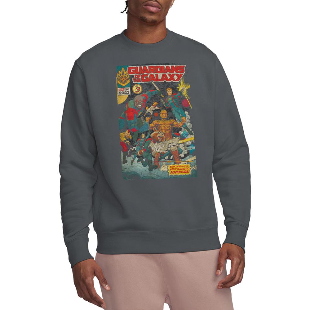 Charcoal - Back - Guardians Of The Galaxy Volume 3 Unisex Adult Sweatshirt