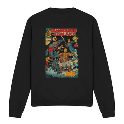 Black - Front - Guardians Of The Galaxy Volume 3 Unisex Adult Sweatshirt