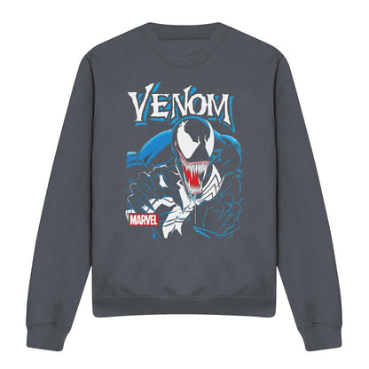 Charcoal - Front - Venom Unisex Adult Antihero Sweatshirt