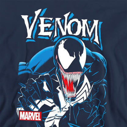 Navy - Side - Venom Unisex Adult Antihero Sweatshirt