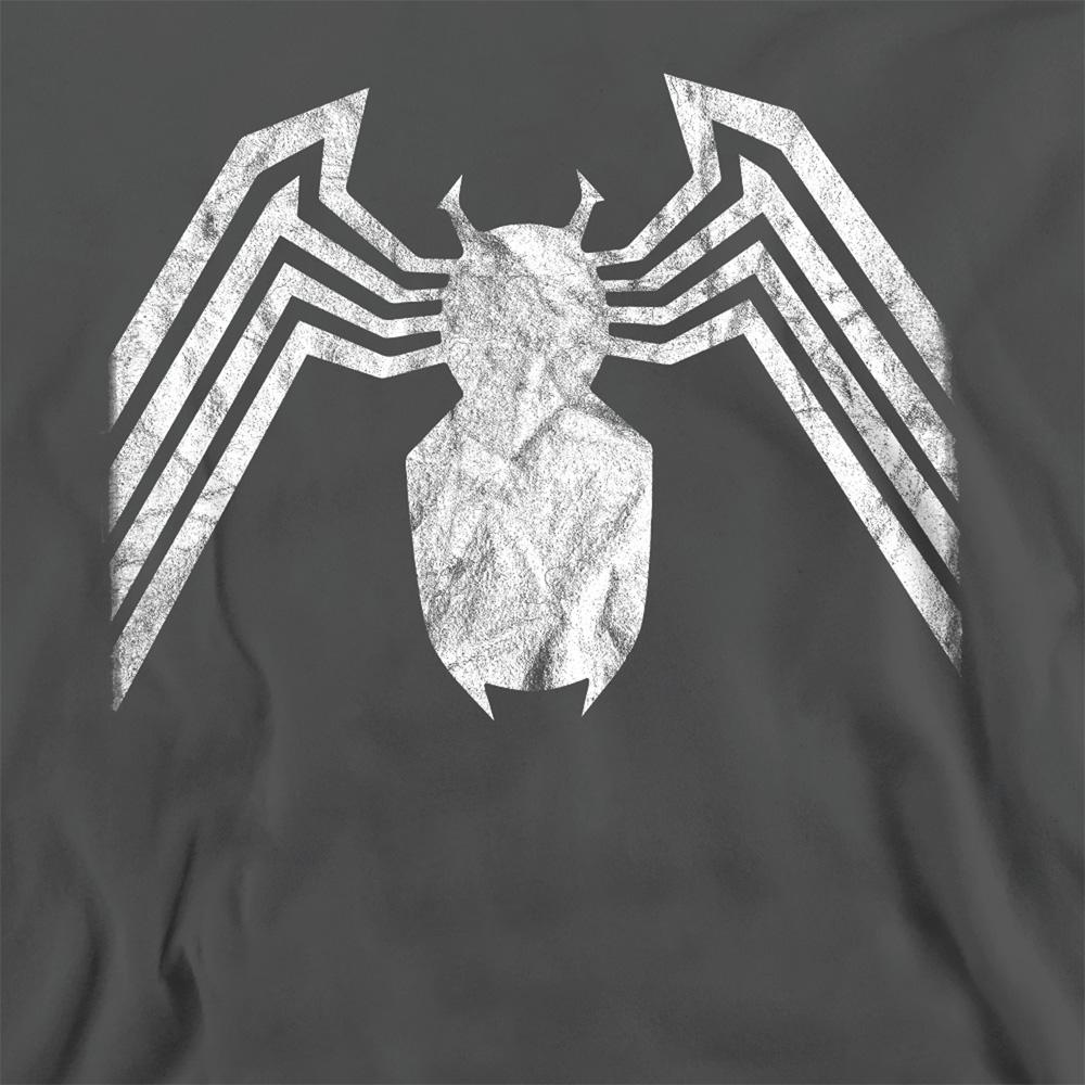 Charcoal - Side - Venom Unisex Adult Emblem Sweatshirt
