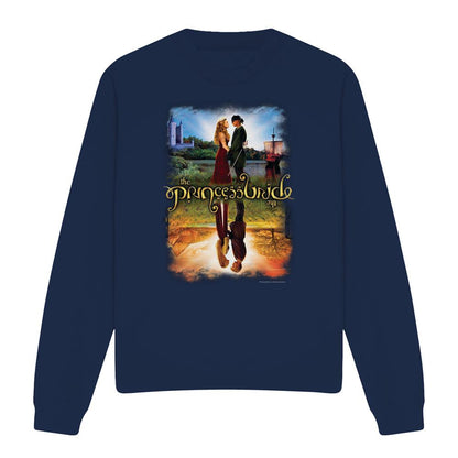 Navy - Front - The Princess Bride Unisex Adult Poster Reflection Sweatshirt