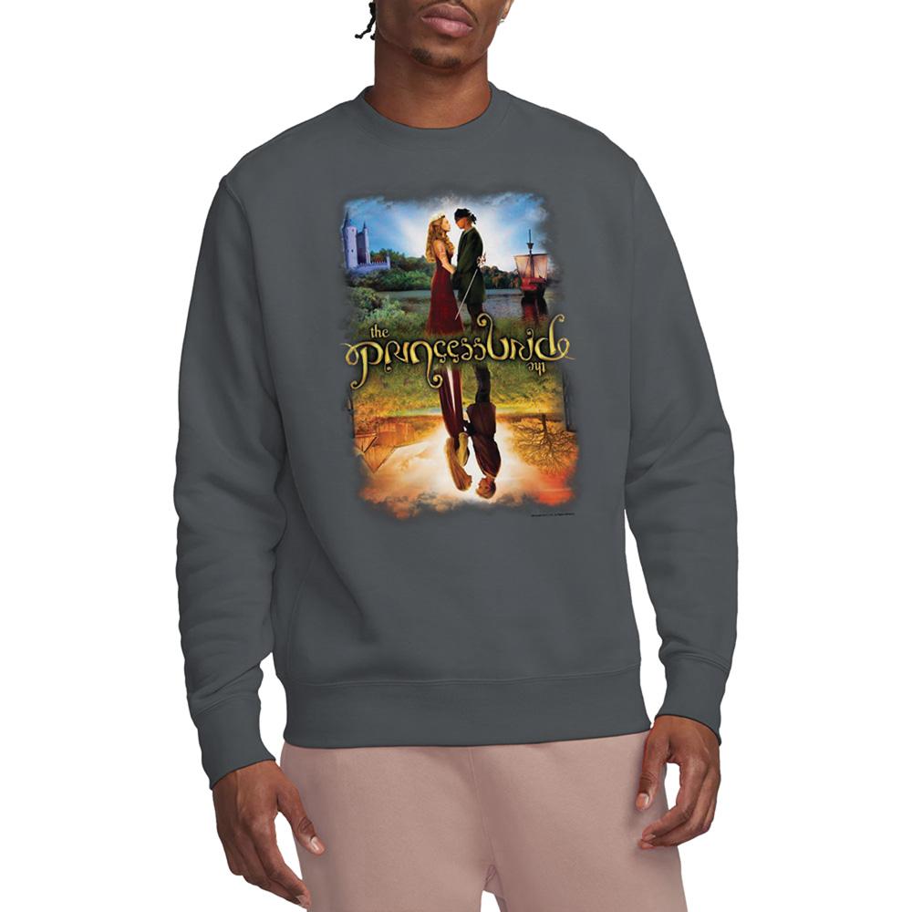 Charcoal - Back - The Princess Bride Unisex Adult Poster Reflection Sweatshirt