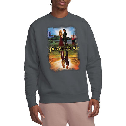 Charcoal - Back - The Princess Bride Unisex Adult Poster Reflection Sweatshirt