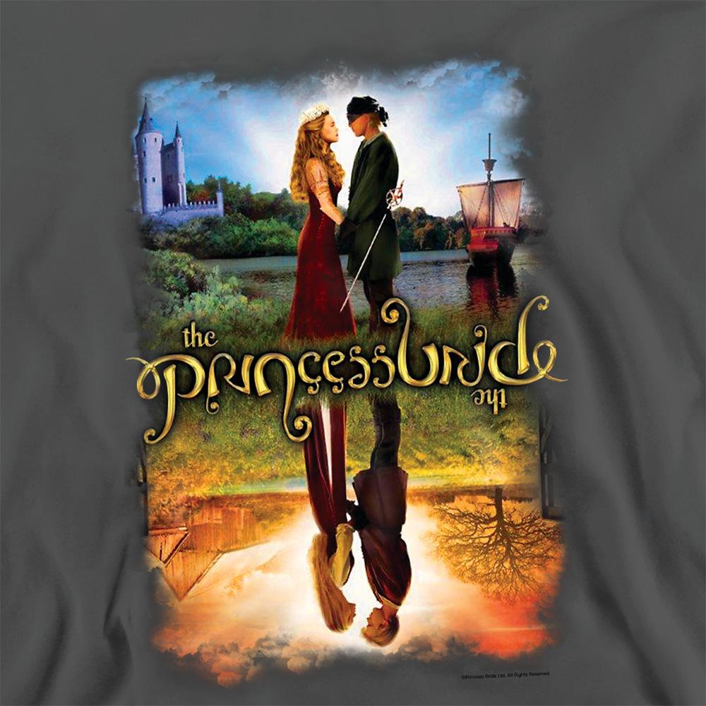 Charcoal - Side - The Princess Bride Unisex Adult Poster Reflection Sweatshirt