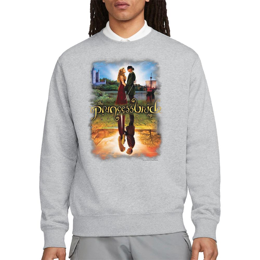 Athletic Heather - Back - The Princess Bride Unisex Adult Poster Reflection Sweatshirt