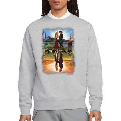 Athletic Heather - Back - The Princess Bride Unisex Adult Poster Reflection Sweatshirt