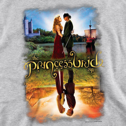 Athletic Heather - Side - The Princess Bride Unisex Adult Poster Reflection Sweatshirt