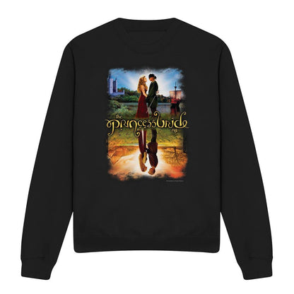 Black - Front - The Princess Bride Unisex Adult Poster Reflection Sweatshirt