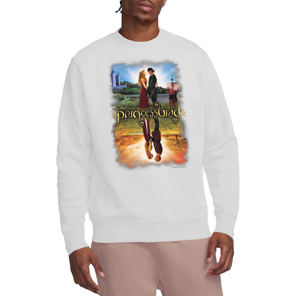 White - Back - The Princess Bride Unisex Adult Poster Reflection Sweatshirt